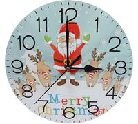 Netagon Xmas Haus Christmas Wall Clock