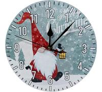 Netagon Xmas Haus Christmas Wall Clock
