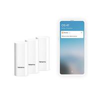 NETATMO Smart Door and Window Sensors, Wireless, One-Piece, Pack of 3, Vibration Detection