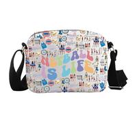 Netball Is Life Crossbody Bag Athlete Competitor Gift Netball Coach Appreciation Gift for Sport Hobbyist (Netball Is Life HKB EU)