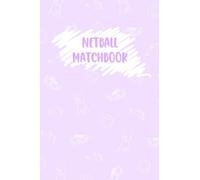Netball Matchbook, Notebook, Team Planner, Journal, Coaching Playbook, Training - Pastel Lavender Team Colours