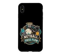 NETBALL PASS FLOW Ball Movement to the Hoop Case for iPhone XS Max