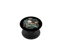 NETBALL PASS FLOW Ball Movement to the Hoop PopSockets Adhesive PopGrip