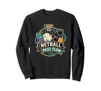 NETBALL PASS FLOW Ball Movement to the Hoop Sweatshirt