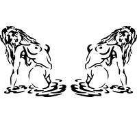 Netbook, Laptop,Window, Car Sticker Decal Naked Ladies