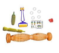 NETCLUB 2000 Acupressure Foot Roller With Massage Fitness kit mini home gym Massager with advance finger massager