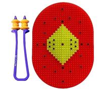 NETCLUB Acupressure Bumper Mat With Magnets Pyramids For Pain Relief Foot Mat Yoga mat home gym blood circulation body Massager