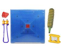NETCLUB Acupressure mat acupressure kit Deluxe foot Massager pain stress relief tummy slimming sujok kit body massager