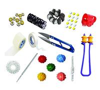 NETCLUB Acupressure Sujok Acupuncuture Six ki Auricular Full therapy combo kit magneto therapy acupuressure kit sujok kit fitness finger care massager