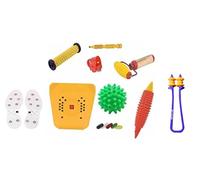 NETCLUB Fitness Kit Set Acupressure Roller Kit Set pain & stress relief blood circulation slimming fat remover yoga mat shoe shole height growth height increase body Massager