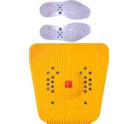 NETCLUB Manual Acupressure Foot Mat For Stress And Pain Relief + Acupressure Shoe Sole Massager Fitness Mat Fitness Kit Advance Home Gym Mini, Multicolor