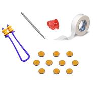 NETCLUB NM367 Acupressure Sujok Tools Combo Kit With Finger massager thumb pad Byol Magnet & Jimmy Steel (Magnet Therapy) Massager advance fitness acupressure kit home gym