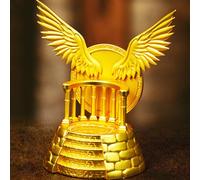 Neteru Dice Throne Egyptian Theme Zinc Alloy Metal Dice Set - Divine Sigils, Eternal Boons -CoolTabletop Role Playing Games Collector's Gift & Accessories for D&D, Tabletop RPG, Board Game
