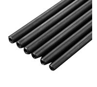 NETFEN Precision Steel Pipe, Black OD 16mm Hydraulic 40cr Chromium Molybdenum Alloy Precision Steel Explosion Proof (Color : OD16mm-300mm-long, Size : ID-9mm)