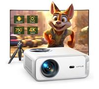 【Netflix/Android TV & Electric Focus】 4K Projector, 26000 Lumens WiMiUS WiFi Bluetooth Projectors Full HD 1080P Native Auto Keystone, Zoom 50% WiFi Home Theater HDMI/USB/PS5 with Tripod