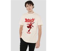 Netflix Asterix & Obelix - Red Leap T-Shirt, Natural in Beige | Size: Medium Netflix Beige M