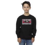 Netflix Boy's Stranger Things Cassette For Will Sweatshirt in Black | Size: 9 Years Netflix Black 9 Years