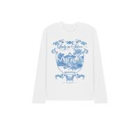 Bridgerton Fairy Tale Gazebo Dancing Unisex Long Sleeve T Shirt, White, Large