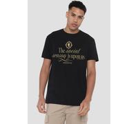 Netflix Bridgerton The Social Season Is Upon Us T-Shirt, Black | Size: Medium Netflix Black M