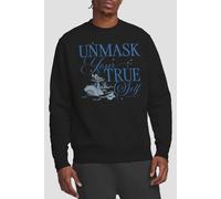 Netflix Bridgerton Unmask Your True Self Sweatshirt, Black | Size: Large Netflix Black L