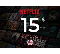 Netflix Gift Card 15 USD Key - UNITED STATES
