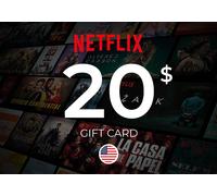 Netflix Gift Card 20 USD Key - UNITED STATES