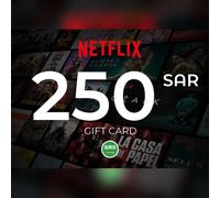 Netflix Gift Card 250 SAR Key - SAUDI ARABIA