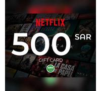 Netflix Gift Card 500 SAR Key - SAUDI ARABIA
