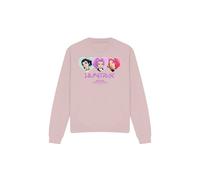 Netflix Kpop Demon Hunters Huntrix Hearts Sweatshirt, Pink | Size: Large Netflix Pink L