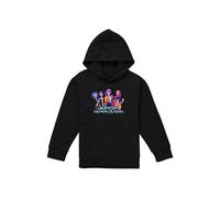 Netflix Kpop Demon Hunters Huntrix Kpop Group Youth Kids Hoodie, Black | Size: 9-11 Years Netflix Black 9-11 Years