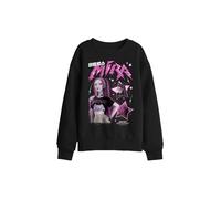 Netflix Kpop Demon Hunters Huntrix Mira Popstar Kids Sweatshirt, Black | Size: 5-6 Years Netflix Black 5-6 Years