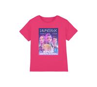 Netflix Kpop Demon Hunters Huntrx World Tour Billboard Kids Tee, Hot Pink | Size: 5-6 Years Netflix Pink 5-6 Years