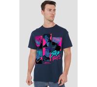 Netflix Kpop Demon Hunters Saja Boys Demons T-Shirt, Navy | Size: XL Netflix Navy XL