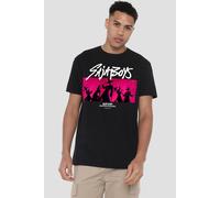 Netflix Kpop Demon Hunters Saja Boys Pink Demons T-Shirt, Black | Size: 4XL Netflix Black 4XL