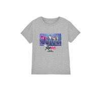 Kpop Demon Hunters Saja Boys Soda Pop Dance Kids T Shirt, Athletic Heather, 5-6