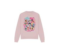 Netflix Kpop Demon Hunters Sajas Soda Pop Doodles Sweatshirt, Pink | Size: Medium Netflix Pink M