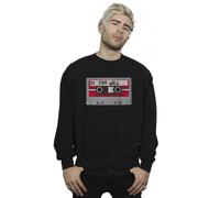 Netflix Men's Stranger Things Cassette For Will Sweatshirt in Black | Size: 3XL Netflix Black 3XL