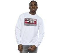 Netflix Men's Stranger Things Cassette For Will Sweatshirt in White | Size: 2XL Netflix White 2XL