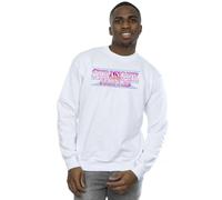 Netflix Men's Stranger Things Retro Title Sweatshirt in White | Size: 4XL Netflix White 4XL