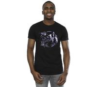 Netflix Men's The Witcher Wolf Logo Infill T-Shirt in Black | Size: Medium Netflix Black M