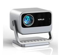 【Netflix Officially & Dolby Audio】Smart Portable Projector 4K with Auto Focus & Keystone, VOPLLS 700 ANSI Projector for Bedroom, Full HD 1080P WiFi 6 Bluetooth Home Movie Outdoor Projectors