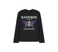 Netflix One Piece Baroque Works Agent Long Sleeve T-Shirt, Black | Size: 2XL Netflix Black 2XL