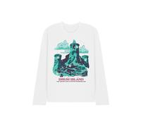 Netflix One Piece Drum Island Winter Wonderland Poster Long Sleeve T-Shirt, Wh in White | Size: Large Netflix White L