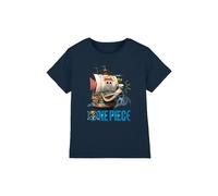 One Piece Going Merry Doodles Kids T-Shirt, Navy, 9-11Y