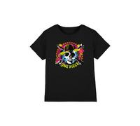 Netflix One Piece Jolly Roger Tropical Logo Kids T-Shirt, Black | Size: 9-11 Years Netflix Black 9-11 Years