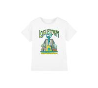 Netflix One Piece Loguetown Market Kids T-Shirt, White | Size: 5-6 Years Netflix White 5-6 Years