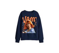 Netflix One Piece Nami The Navigator Kids Sweatshirt, Navy | Size: 9-11 Years Netflix Navy 9-11 Years