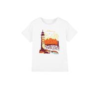 One Piece Twin Cape Reverse Mountain Poster Kids T-Shirt, White, 7-8Y