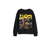 Netflix One Piece Usopp The Sniper Kids Sweatshirt, Black | Size: 7-8 Years Netflix Black 7-8 Years