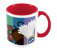 Netflix Pentathlon Inner Two Tone Mug in Pale Pink Netflix Pale Pink